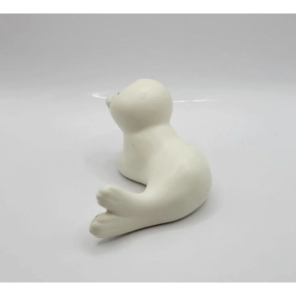 Vintage Oxford Smiling White Baby Seal 4